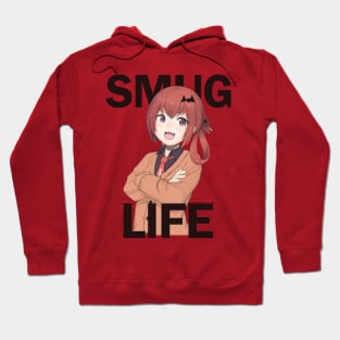 Smug Life of Chibi Short Waifu Hoodie